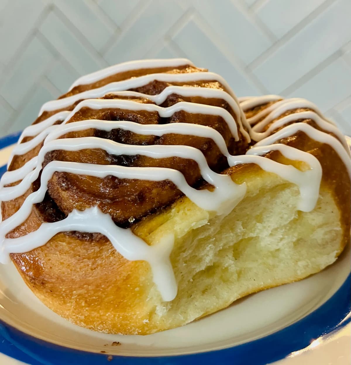 Cinnamon Swirls Iced (without sultanas)