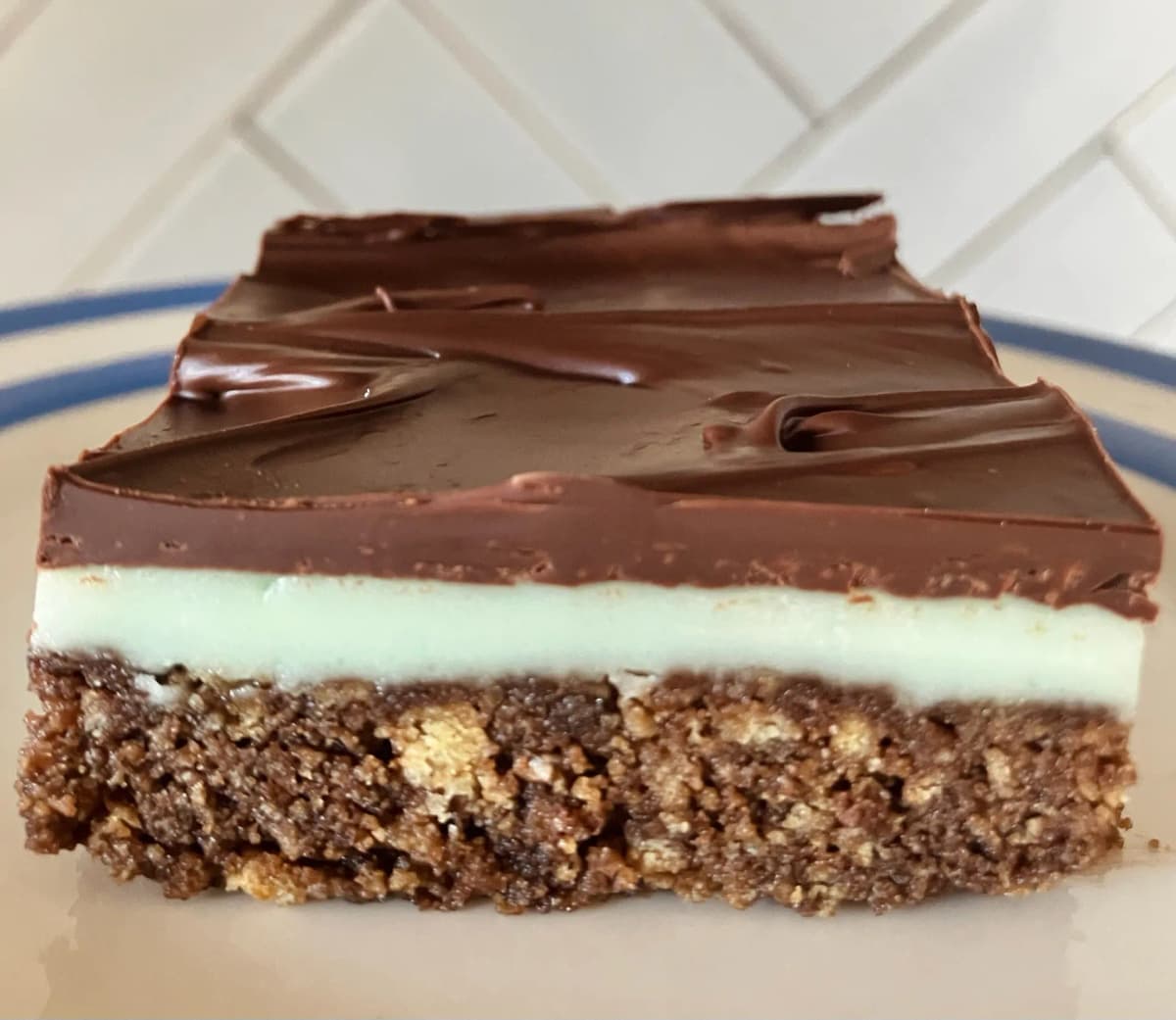 Peppermint Slice